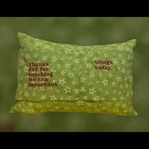 ReadMeBooky Unique Inspirational Embroidered Pillow